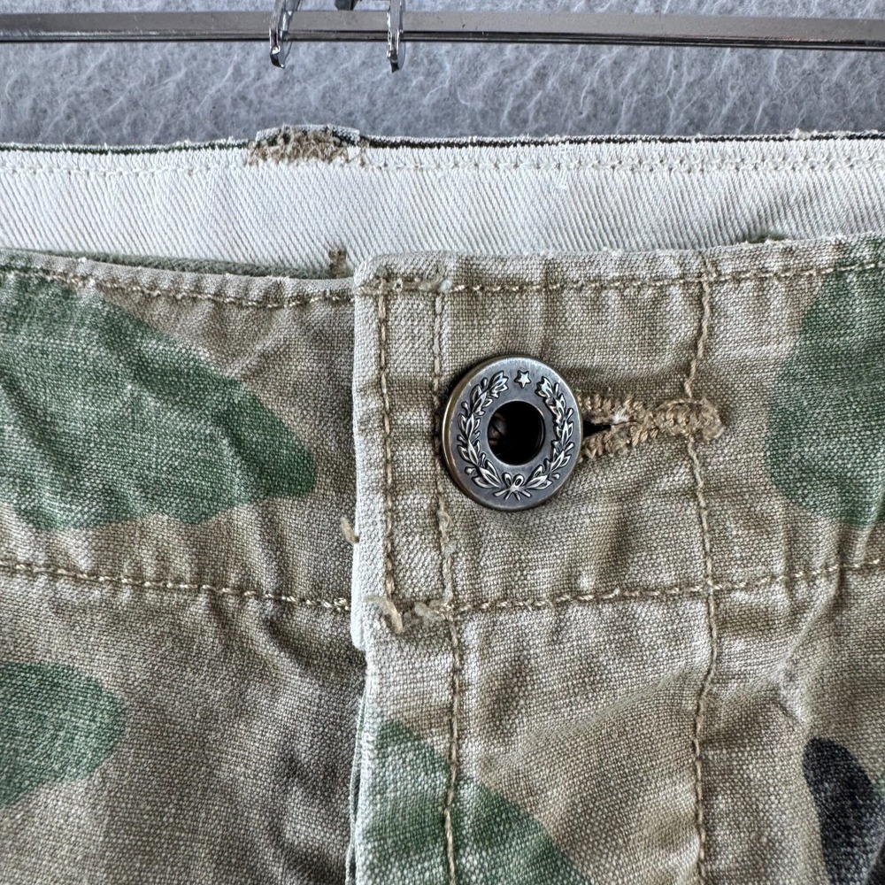 Polo Ralph Lauren Pants Mens 32x30 (Fits 32x26) Military Camo Cargo Slim Fit - Picture 3 of 16